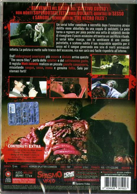 The Necro Files (DVD) di Matt Jaissle - DVD - 2