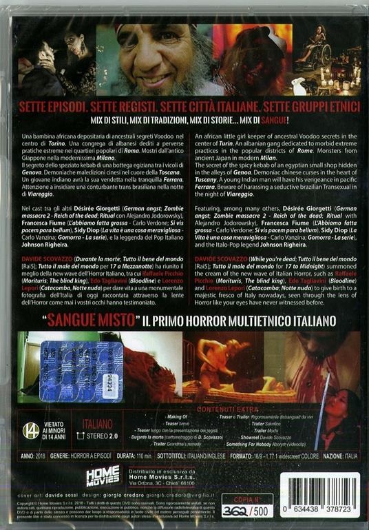 Sangue Misto (DVD) di Isabella Noseda,Davide Scovazzo,Edo Tagliavini - DVD - 2