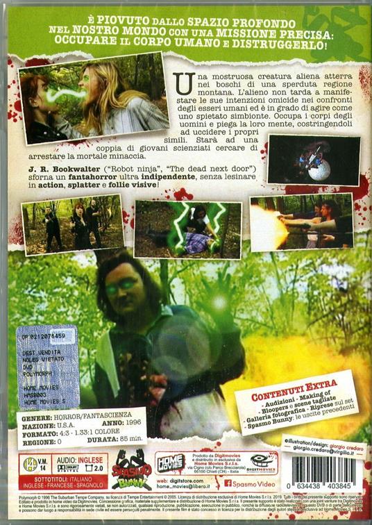 Polymorph (DVD) di J. R. Bookwalter - DVD - 2