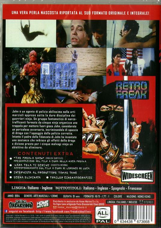 Super Ninja (DVD) di Wu Kuo-Ren - DVD - 2