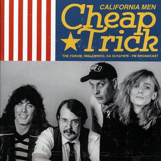 California Men 1979-12-31 (Color Vinyl) - Vinile LP di Cheap Trick