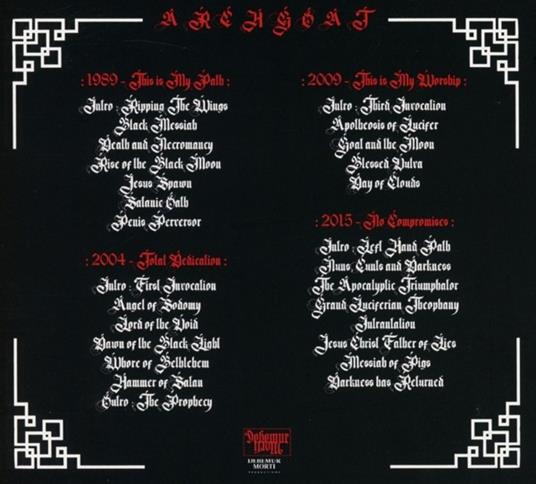 Black Mass XXX - CD Audio di Archgoat - 2
