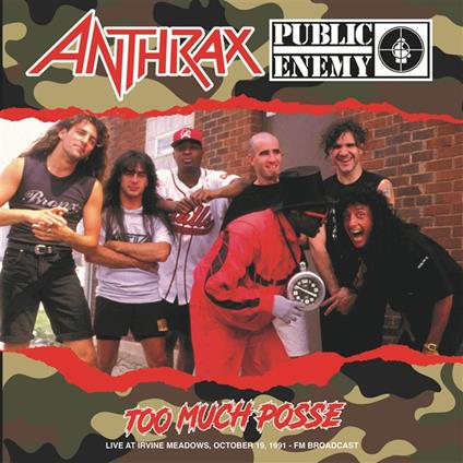 Too Much Posse Live Atirvine Meadows - Vinile LP di Anthrax