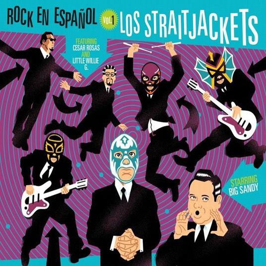 Rock En Espanol Vol.1 (Purple Vinyl) - Vinile LP di Los Straitjackets