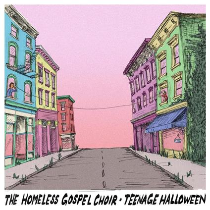 Homeless Gospel Choir & Teenage Halloween Ep (Ltd. Opaque Yellow Vinyl) - Vinile LP di Homeless Gospel Choir & Teenage Halloween