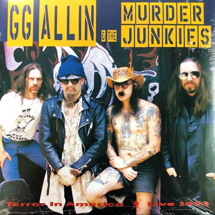 Terror In America (Ltd. Clear Green Vinyl) - Vinile LP di GG and the Murder Junkies Allin
