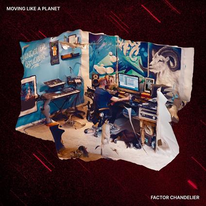Moving Like A Dark Planet (Dark Red Edition) - Vinile LP di Factor Chandelier