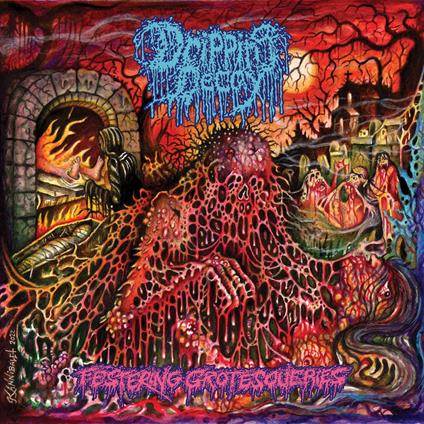 Festering Grotesqueries (Purple Edition) - Vinile LP di Dripping Decay