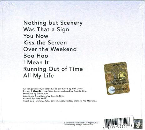 Liquid Cool - CD Audio di Nite Jewel - 2