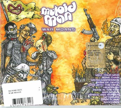 War Moans - CD Audio di Mutoid Man - 2