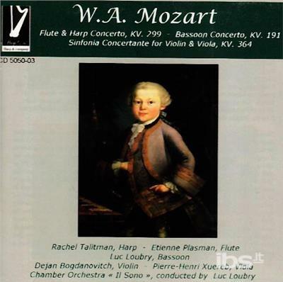 Flute & Harp Concerto - CD Audio di Wolfgang Amadeus Mozart