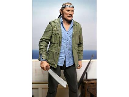 Jaws 50th Anniversario Action Figure Ultimate Sam Quint 17 Cm Neca