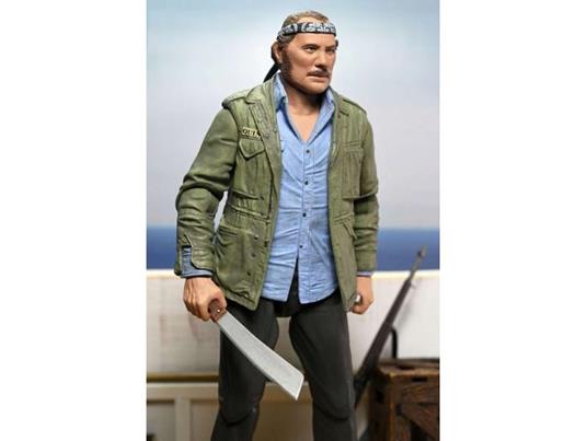 Jaws 50th Anniversario Action Figure Ultimate Sam Quint 17 Cm Neca