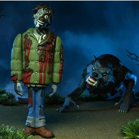 An American Werewolf In London Toony Terrors Action Figura 2-pack Jack & Kessler Wolf 15 Cm Neca - 3