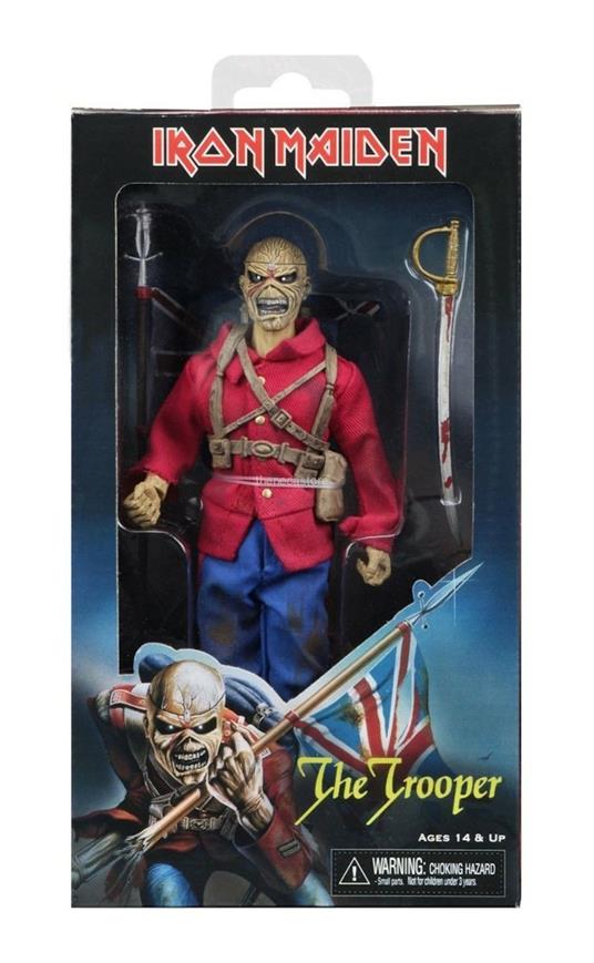 Iron Maiden Eddie The Trooper Retro Action Doll Vintage Figure - 5