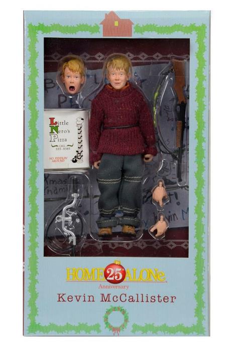 Home Alone Clothed Action Figure Doll Mamma Ho Perso L'aereo Kevin - 4