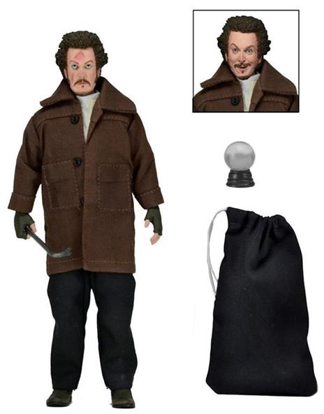 Home Alone Clothed Action Figure Doll Mamma Ho Perso L'aereo Marv - 3