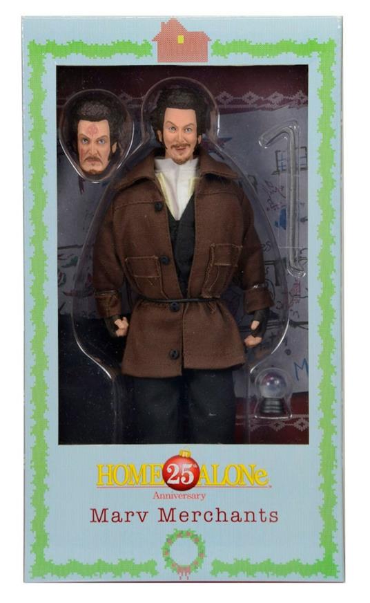 Home Alone Clothed Action Figure Doll Mamma Ho Perso L'aereo Marv - 5