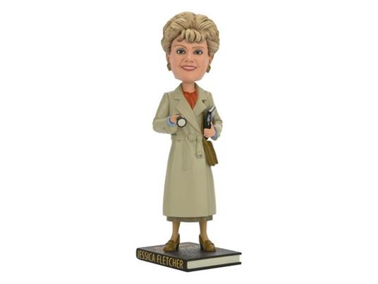 Murder, She Wrote Head Knocker Jessica Fletcher 20 Cm NECA