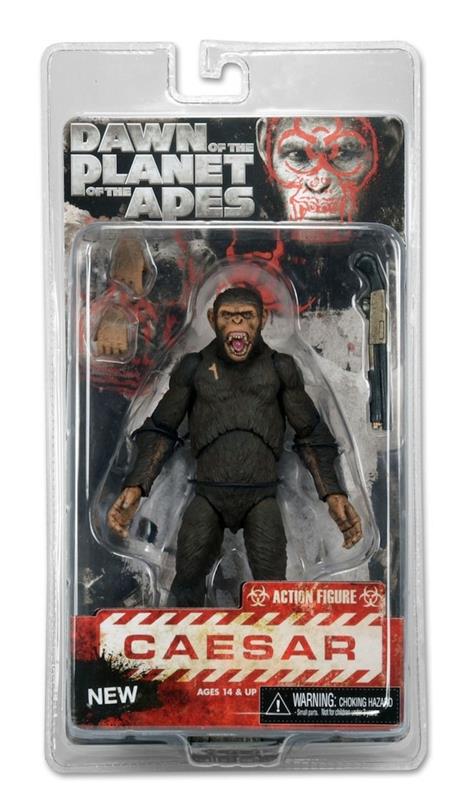 Dawn Of The Planet Of The Apes S 2 Caesar Pianeta Delle Scimmie Figure - 5