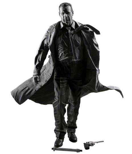 Scatola Rovinata. Neca Sin City Movie 1 Hartigan B/W Af - 3