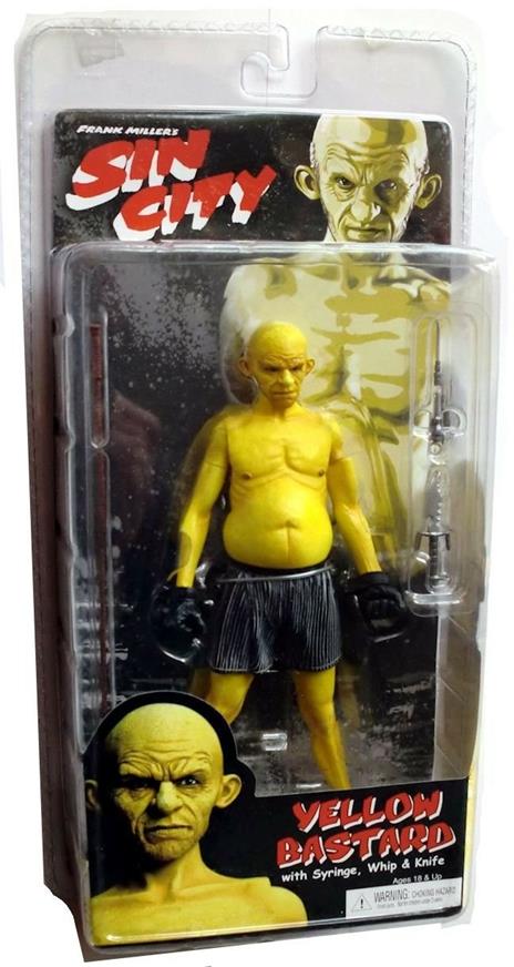 Sin City Action Figure Yellow Bastard Closed Mouth - 4