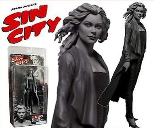 Sin City Action Figure Wendy Black & White + Pistol Robe - 2