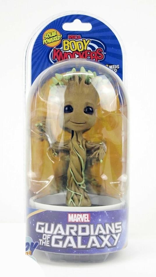 Body Knocker Marvel Dancing Groot Figure New Head Bobble New! - 3