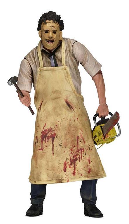 Texas Chainsaw Massacre Retro Action Figure 40th Anniversary Ultimate Leatherface 18 cm