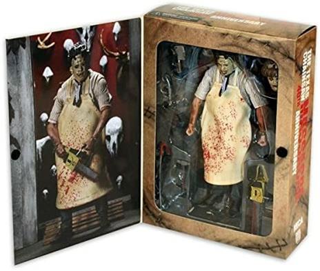 Texas Chainsaw Massacre Retro Action Figure 40th Anniversary Ultimate Leatherface 18 cm - 3