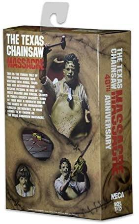 Texas Chainsaw Massacre Retro Action Figure 40th Anniversary Ultimate Leatherface 18 cm - 5