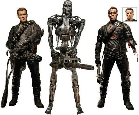 Action Figure Neca Terminator Endo Skeleton Battle Damaged 18Cm 0634482398449 - 3