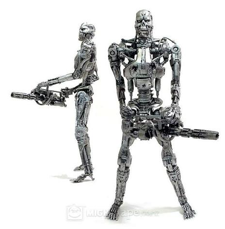 Action Figure Neca Terminator Endo Skeleton Battle Damaged 18Cm 0634482398449 - 4
