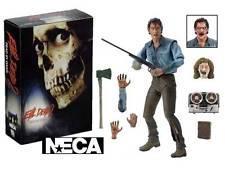 Action Figure Ash 18Cm da Collezione Ultimate Version Dal Film La Casa Evil Dead 2 Neca Originale