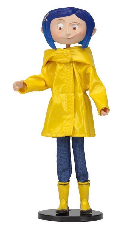 "Coraline Bendy Fashion Doll 7"" Rain Coat 18 Cm Nuova" - 4