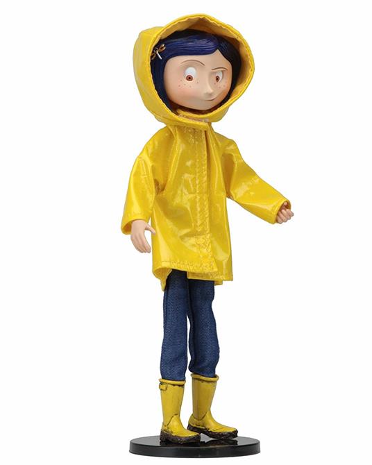 "Coraline Bendy Fashion Doll 7"" Rain Coat 18 Cm Nuova" - 7