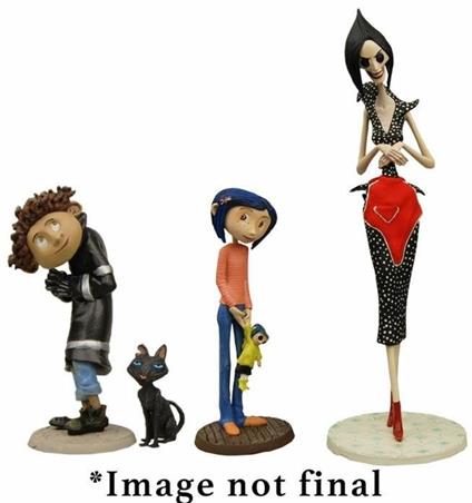 Coraline: Coraline 4 Piece Pvc Figurines Set