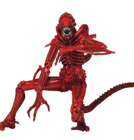 Aliens Figure Series 5 Genocide Red Xenomorph Warrior Alien - 2