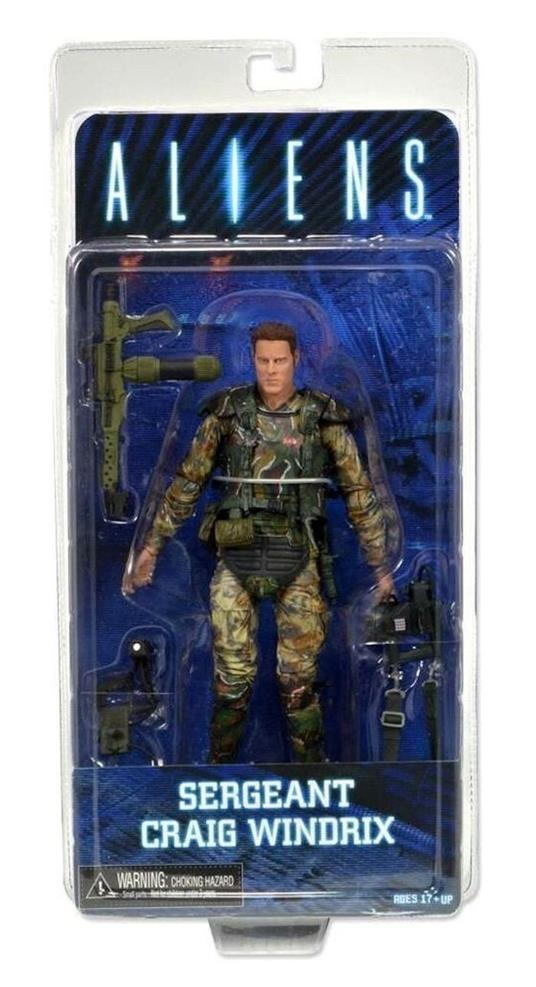 Neca Aliens S.2 Sgt Windrix Af Action Figure - 4