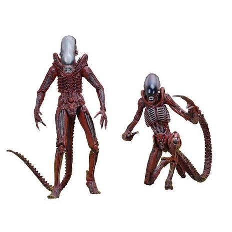 Aliens Figure Genocide Xenomorph 2 Pack Big Chap & Dog Alien - 3