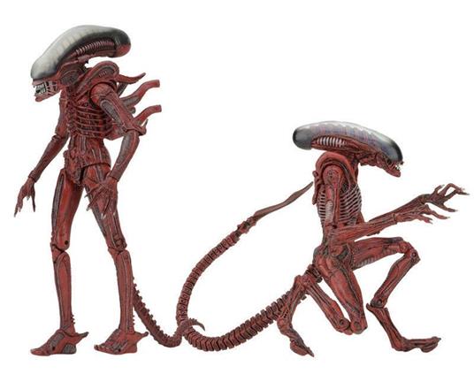 Aliens Figure Genocide Xenomorph 2 Pack Big Chap & Dog Alien - 2