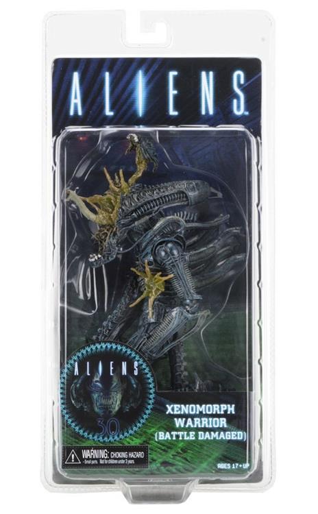 Aliens Series 12 Xenomorph Warrior Battle Damaged Head Action Figure - 5