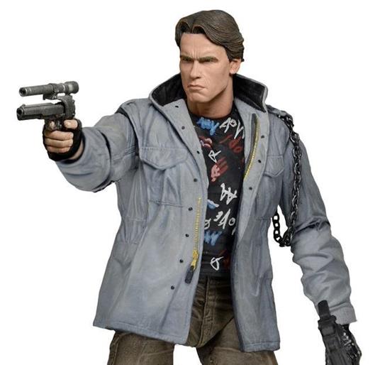 Terminator T 800 Tech Noir Ultimate Deluxe Action Figure Nuova