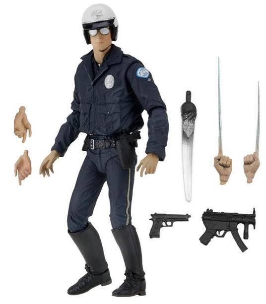 Action Figure Terminator 2 Ultimate T-1000 Motorcycle Cop 18 Cm Neca Figures