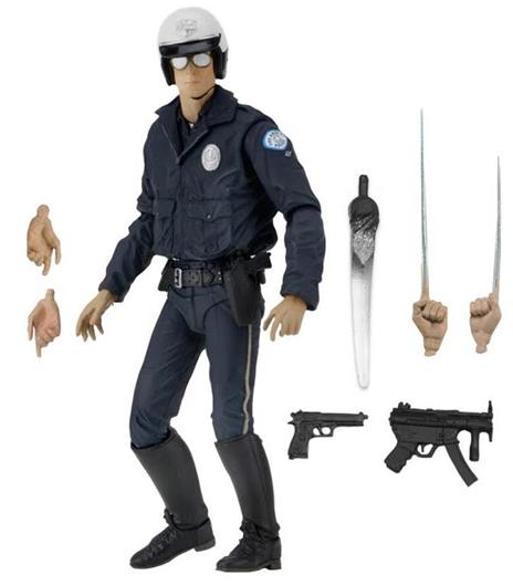 Action Figure Terminator 2 Ultimate T-1000 Motorcycle Cop 18 Cm Neca Figures - 2