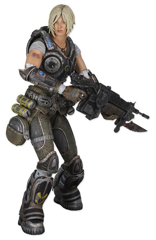 Gears Of War 3 Serie 1 Anya Stroud Action Figure New in Blister!! - 4