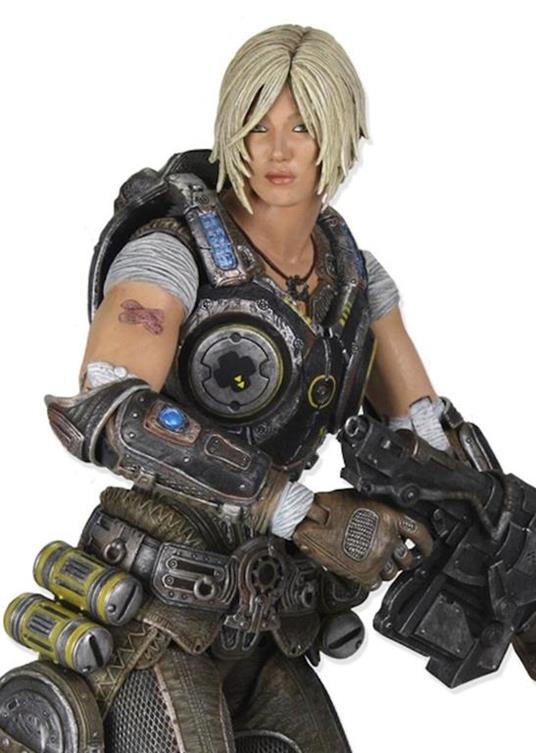 Gears Of War 3 Serie 1 Anya Stroud Action Figure New in Blister!! - 2