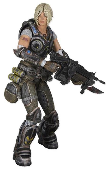 Gears Of War 3 Serie 1 Anya Stroud Action Figure New in Blister!! - 3