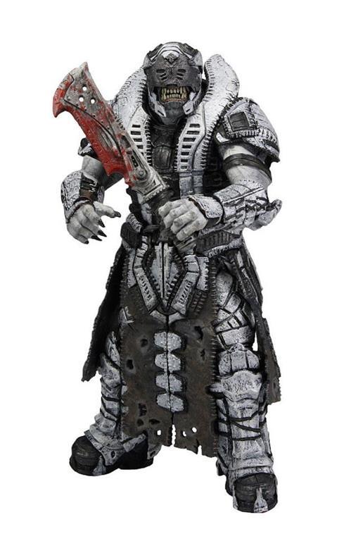 Gears Of War 3 Serie 3 Savage Theron Full Mask Figure - 3
