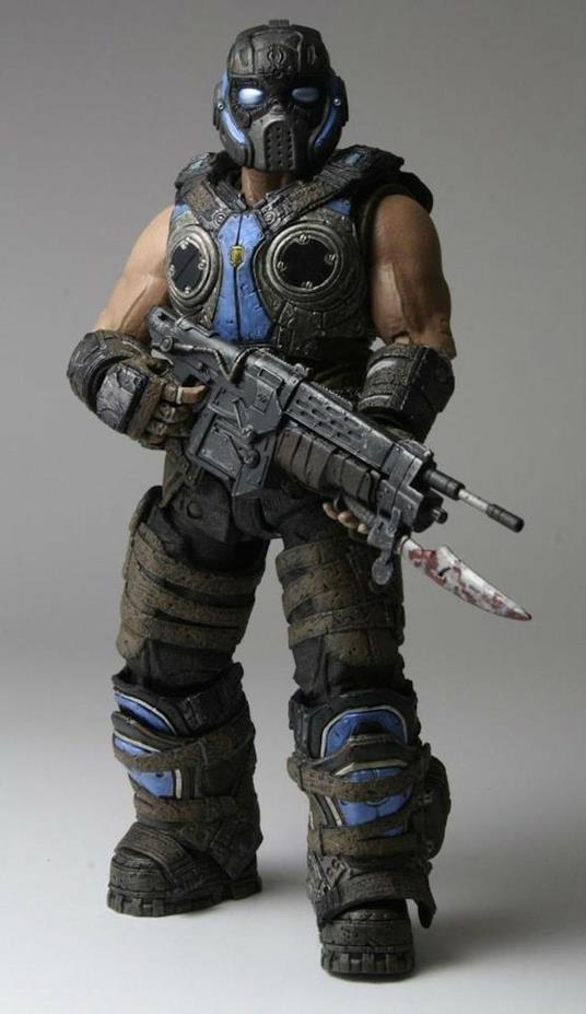 Gears Of War 3 Serie 3 Cog Soldier Retro Lancer Figure - 5